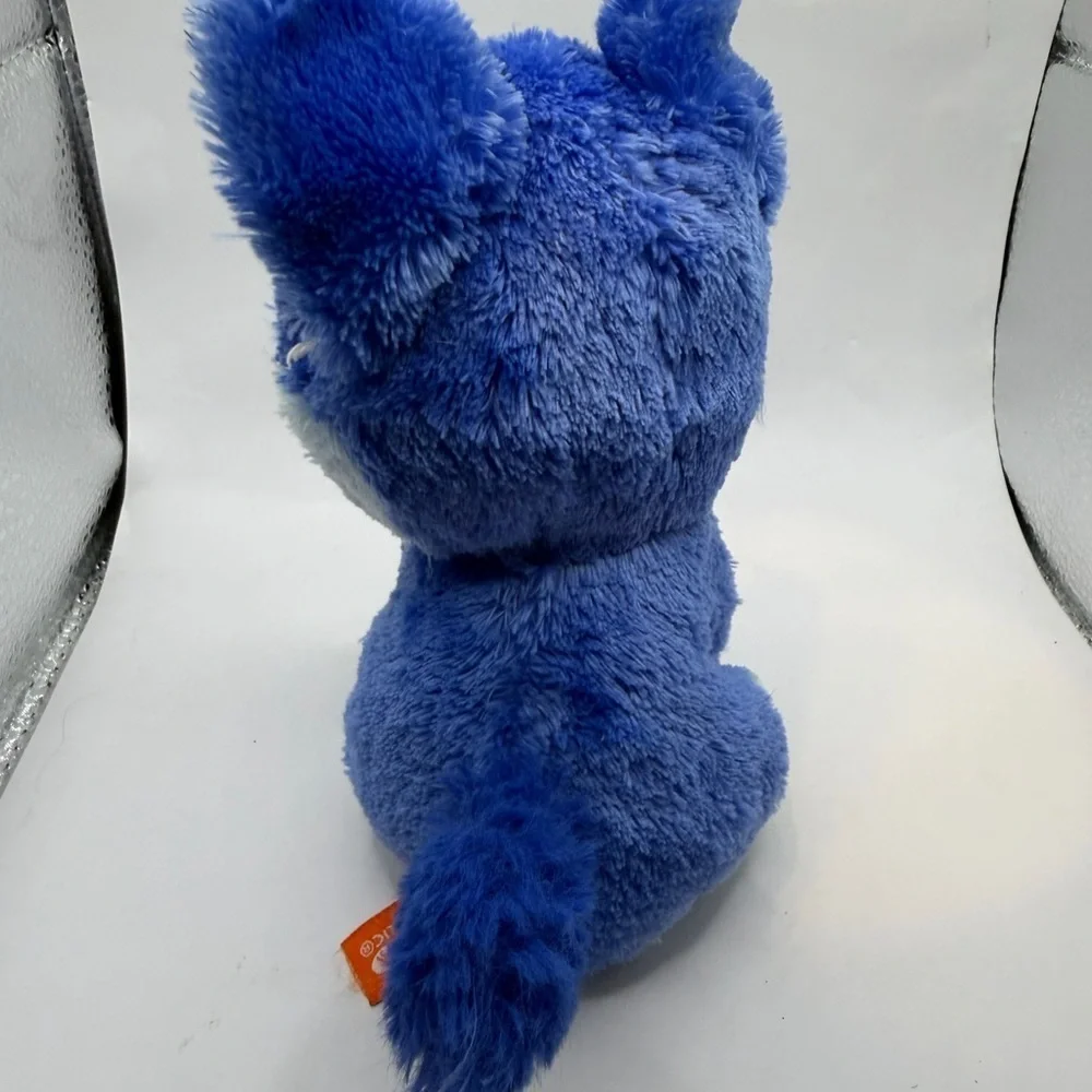 Wild Republic Blue Fox Dog stuffed animal Plush Toy 6”